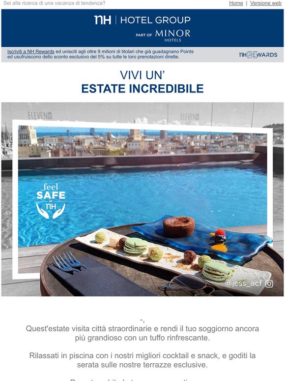 -scopri i nostri hotel con splendide piscine e colazione gratuita!