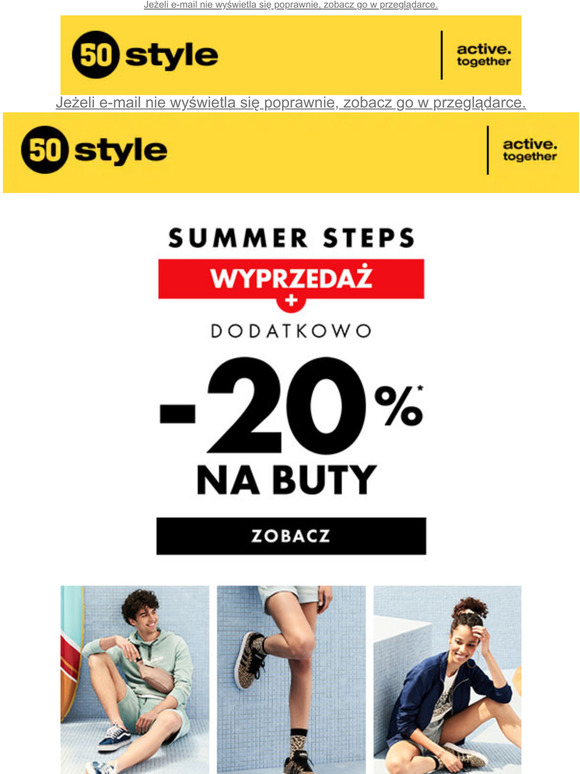 -20% na buty! Akcja czy si z SALE