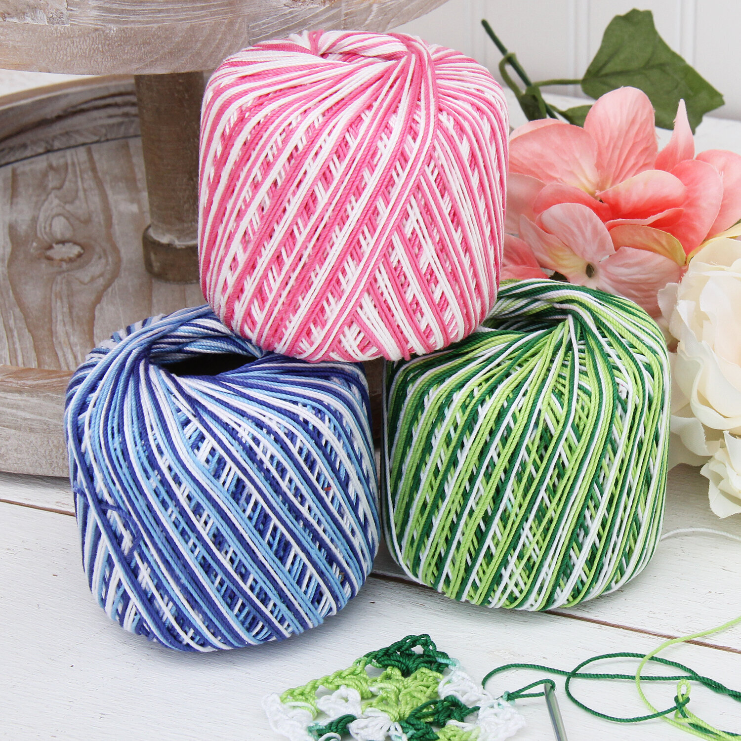 ThreadArt Variegated Crochet Thread Check Out the Fourteen New Colors