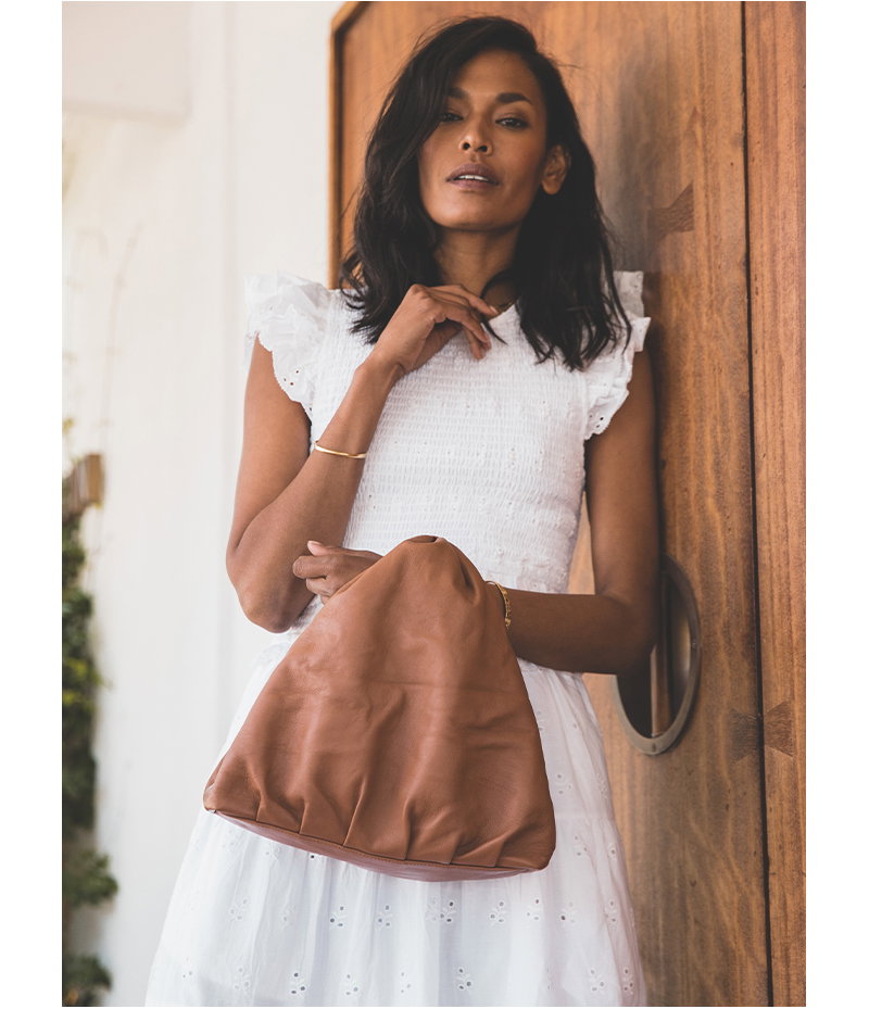 brown off shoulder midi dress Small Brown Off Shoulder Dress