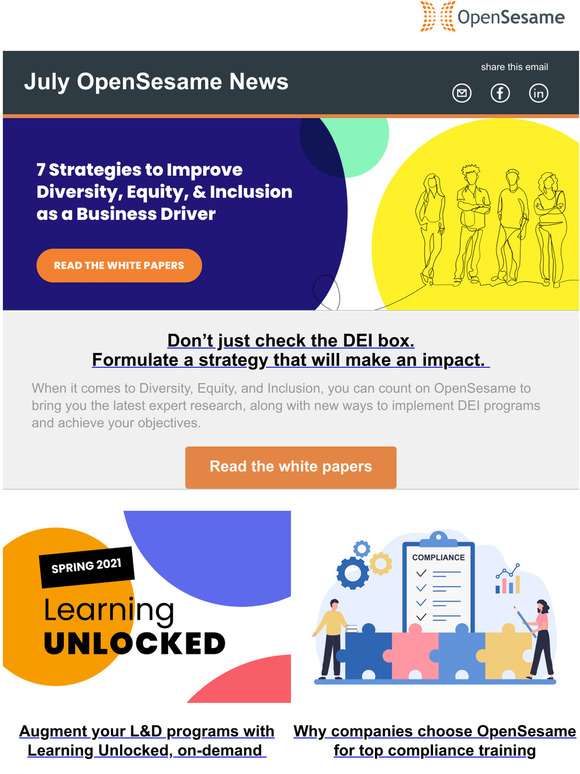 July News - Ignite your initiatives with the latest research and data