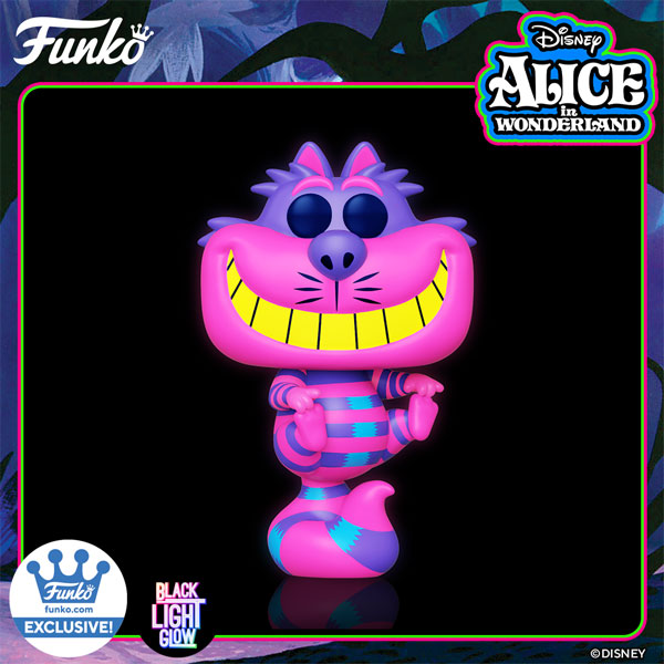 alice in wonderland funko pop blacklight