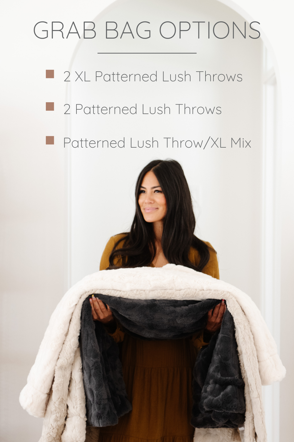 Saranoni Luxury Blankets GRAB BAG SALE Mark your calendars! Milled