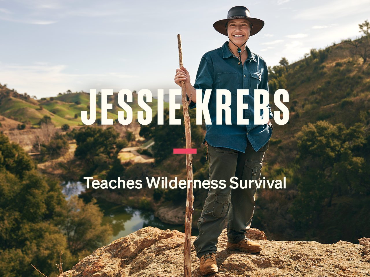 Jessie Krebs Teaches Wilderness Survival