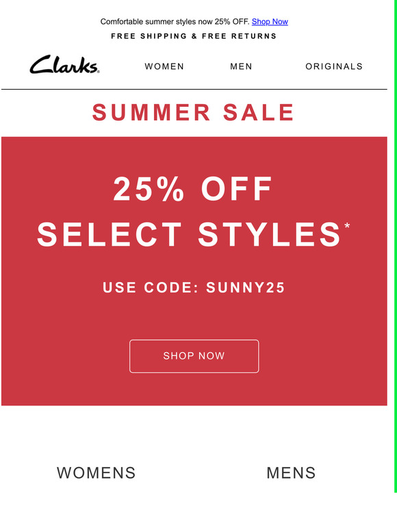 clarks online voucher
