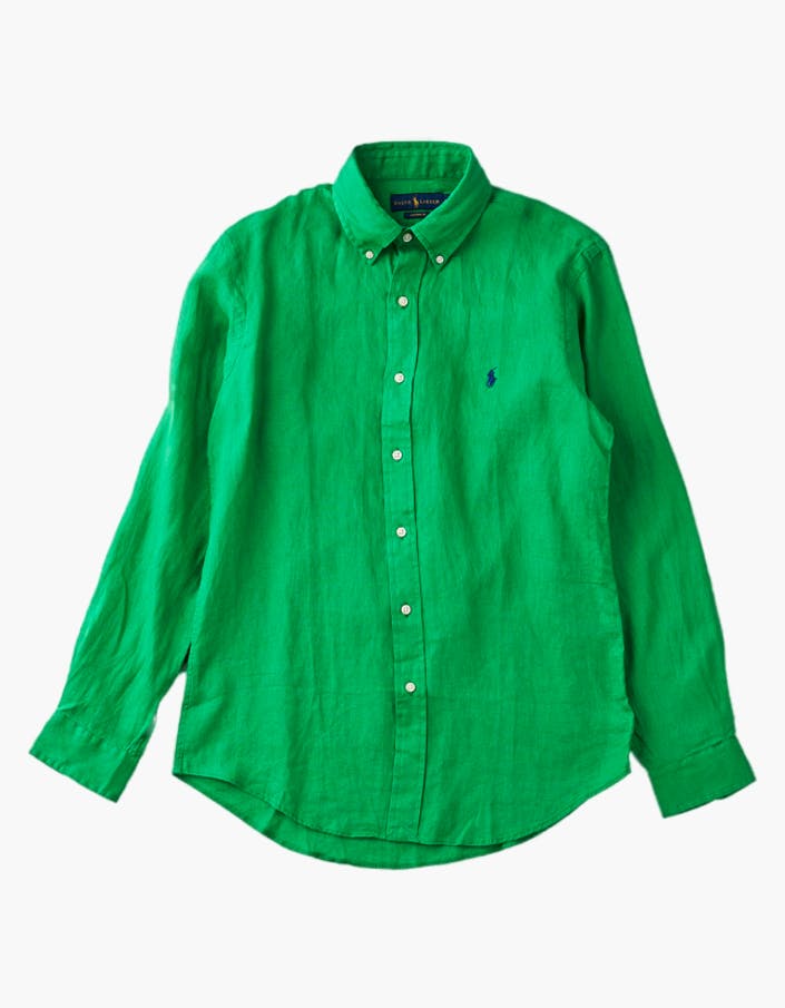 Cubdppcs-long Sleeve-sport Shi Golf Green