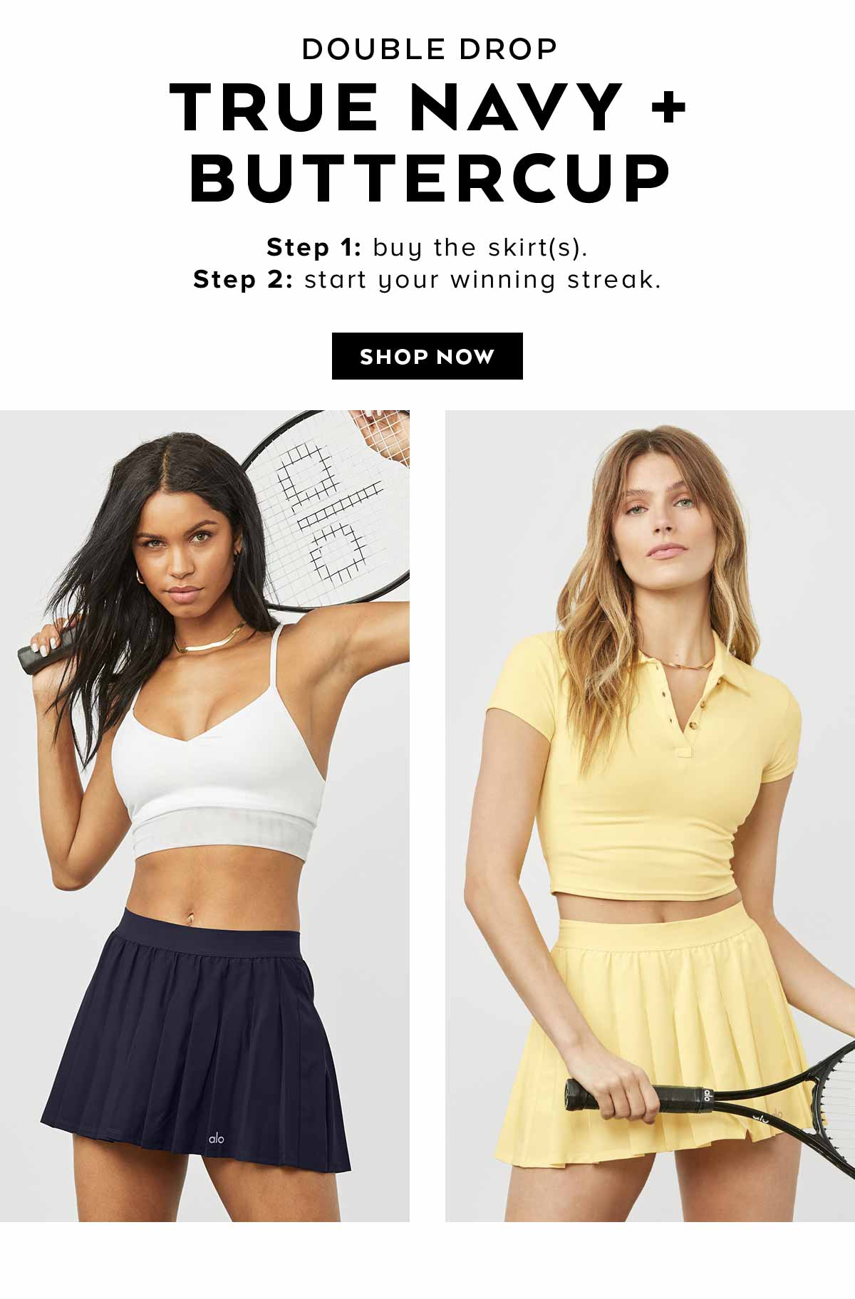 TRUE NAVY + BUTTERCUP. SHOP NEW ARRIVALS