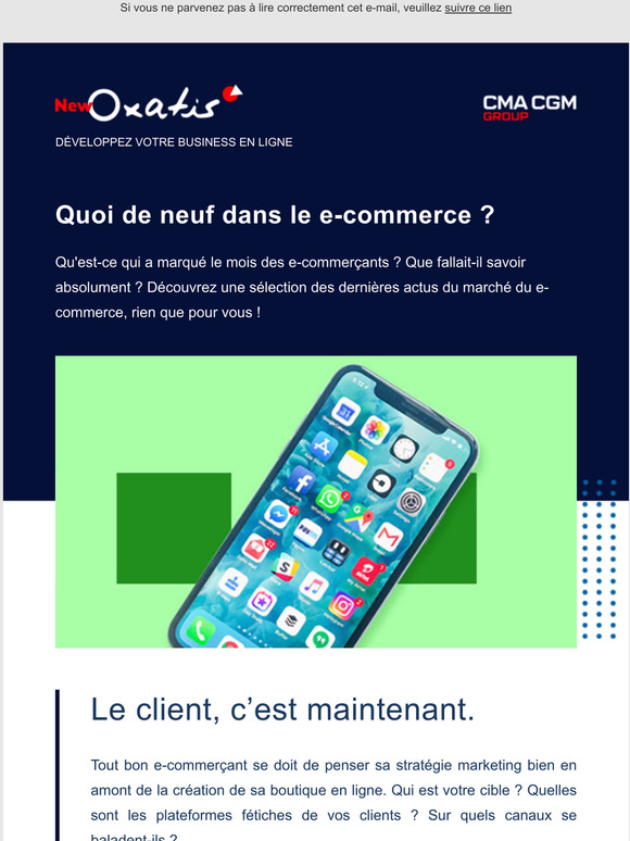 Quoi de neuf dans le e-commerce ?