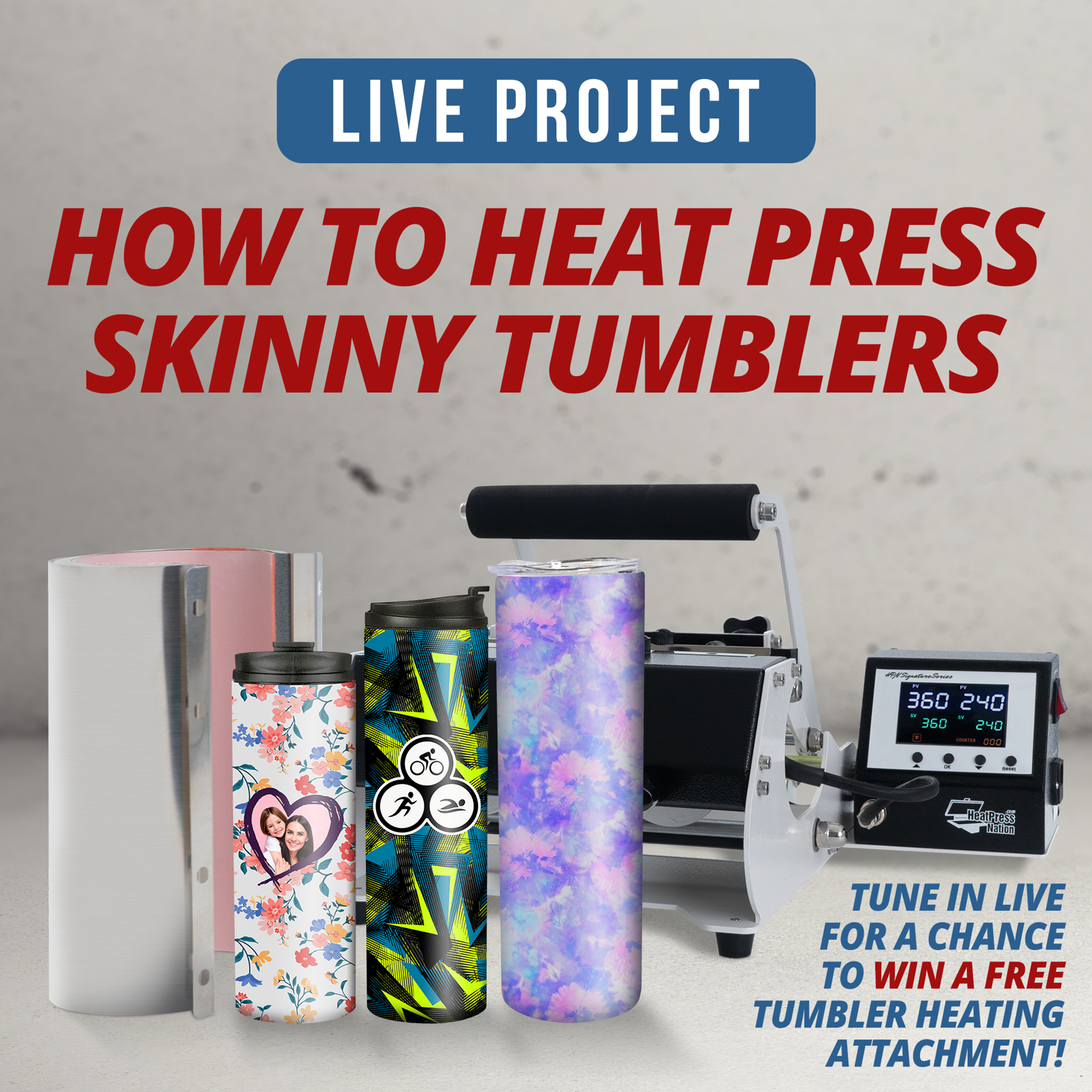 MPress Sublimation Heat Transfer Mug Press - Heat Press Nation