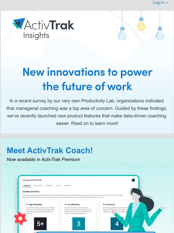 Whats new in ActivTrak - July edition