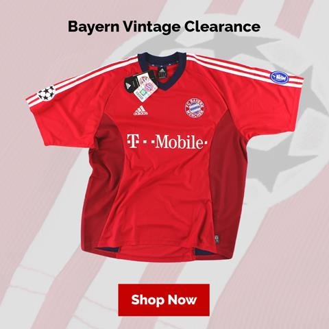 Bayern Munich Vintage Clearance