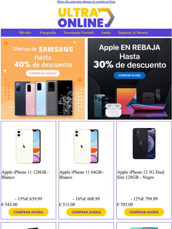 Las mejores ofertas para telfonos inteligentes! Apple iPhone 12, Samsung Galaxy S21 Ultra, Sony Xperia 10 III ...