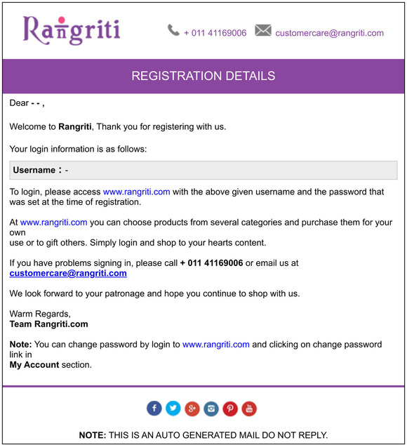 Registration