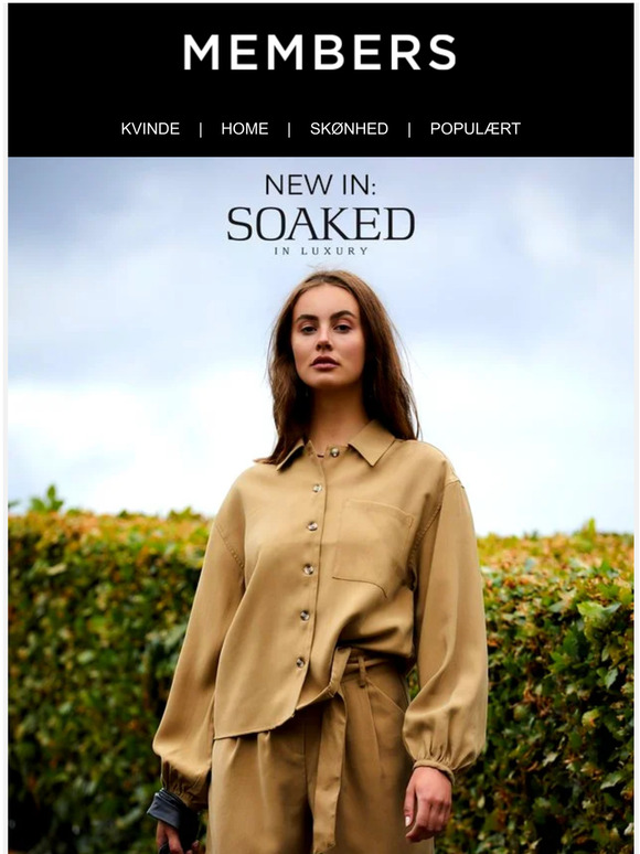 Nyhed: Soaked in Luxury | Steve Madden