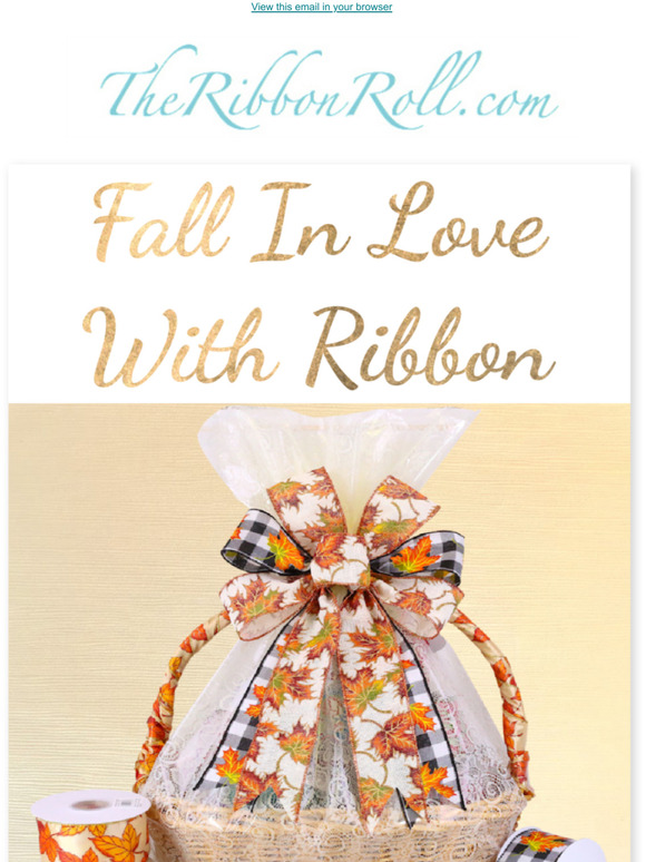Fall In Love With Ribbon