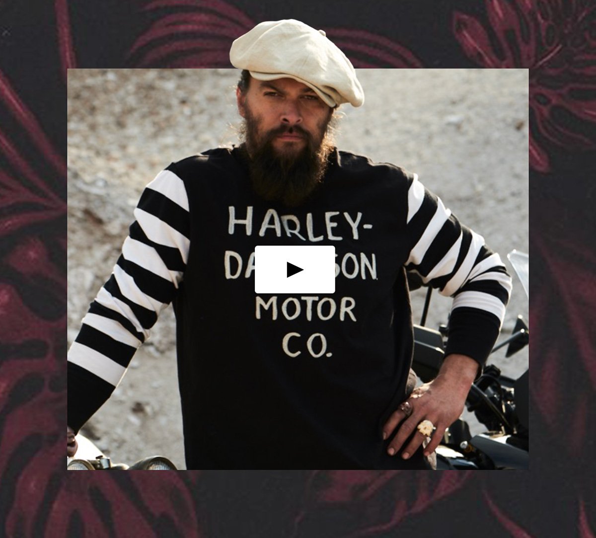 Harley Davidson Introducing The H D X Jason Momoa Collection Milled