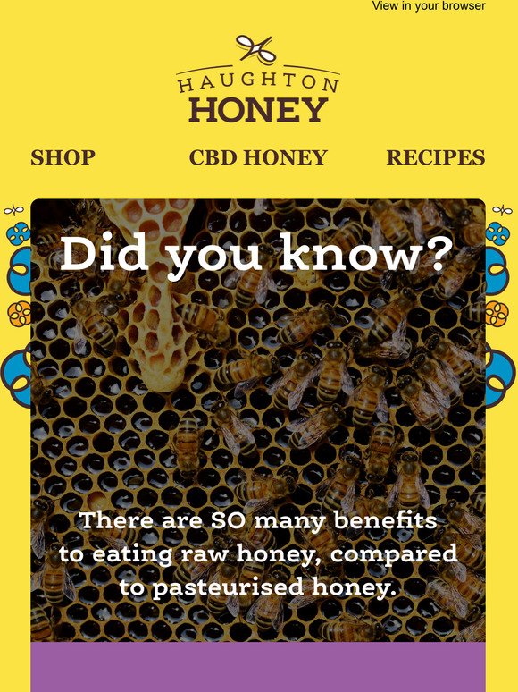 Buzzz! Do you know how good Raw Honey is for you?