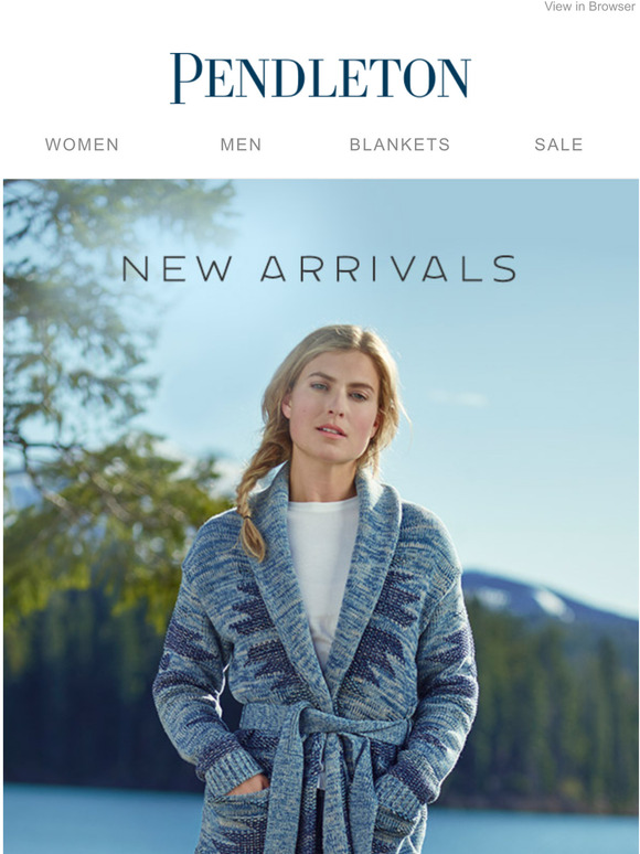 Pendleton Woolen Mills See them first Milled