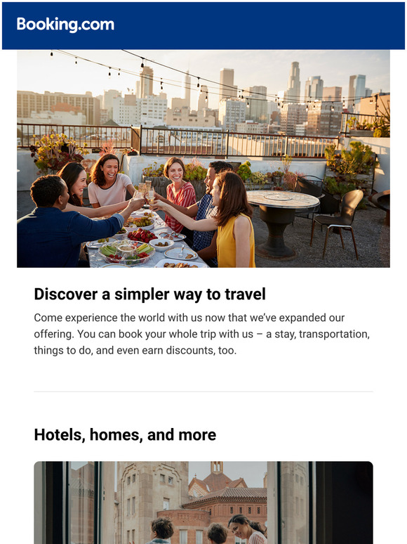 booking.com - canada: The world awaits save 10% on stays & transportation | Milled