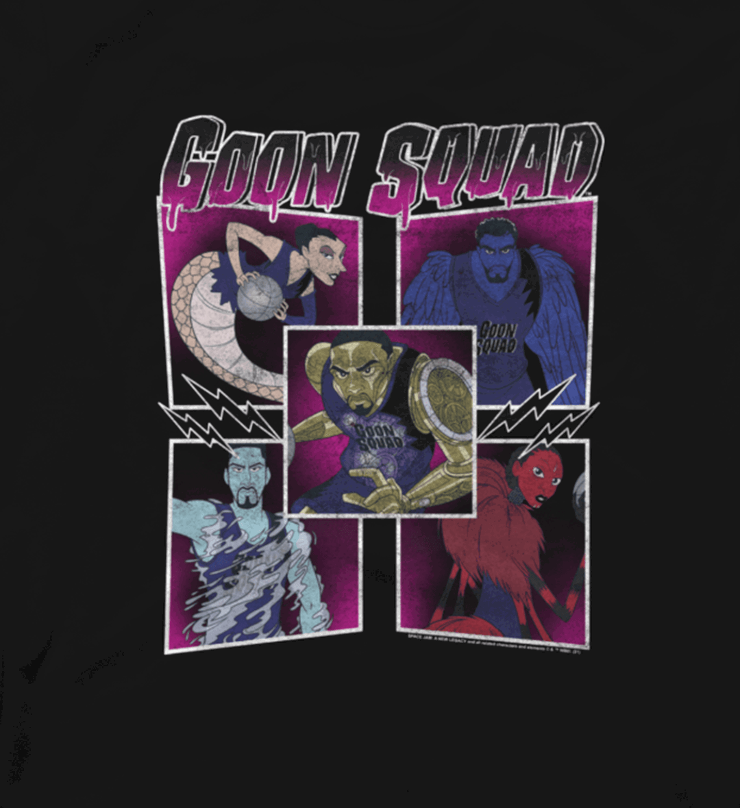 Space Jam: A New Legacy Rocking Goon Squad