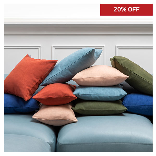 heals throws and cushions