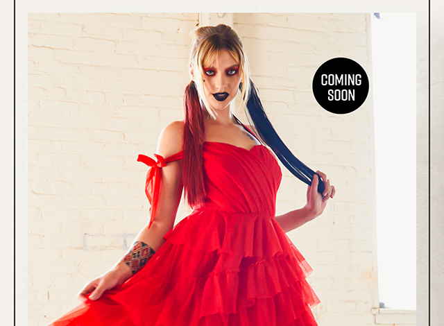 Harley quinn clearance dress hot topic