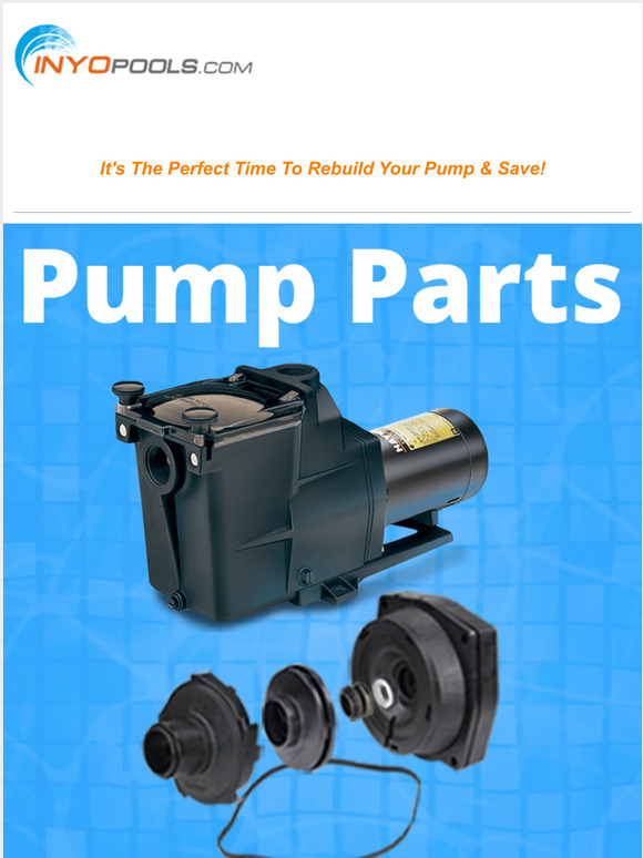 inyo pool products inc It's Not Too Late. Rebuild Your Pool Pump Today