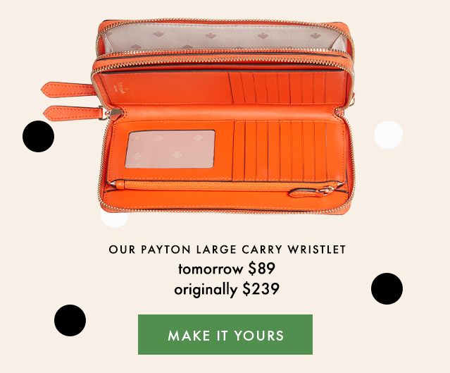 kate spade payton wristlet