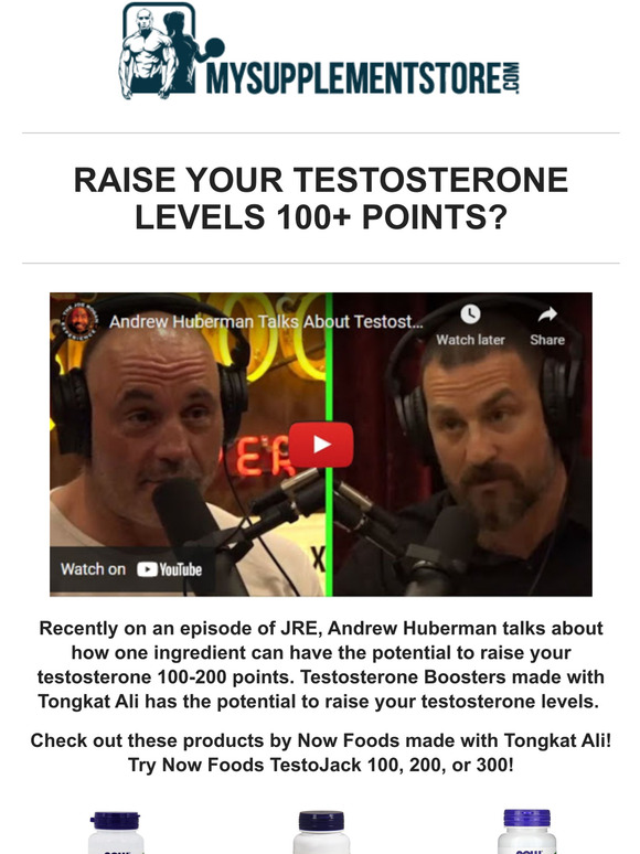 My Supplement Store Online Tongkat Ali Overview From Joe Rogan Milled