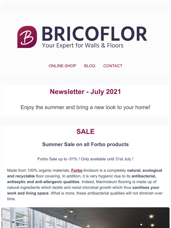Check out the summer trends from BRICOFLOR