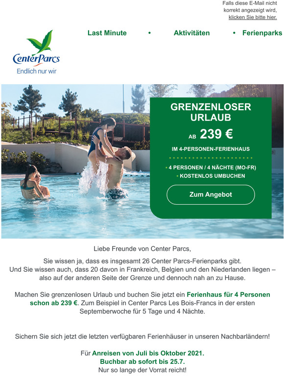 Grenzenloser Urlaub: Belgien, Frankreich und Holland schon ab 239