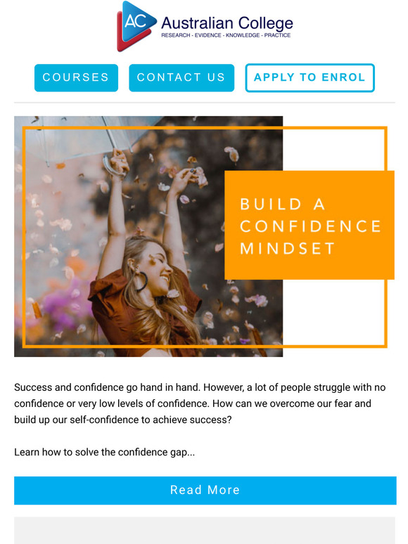 Nurture Your Confidence