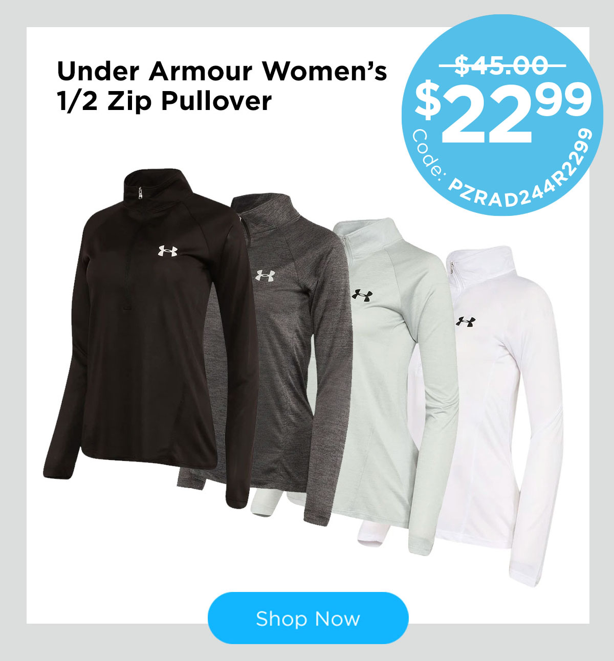 under armour joggers zipper pockets