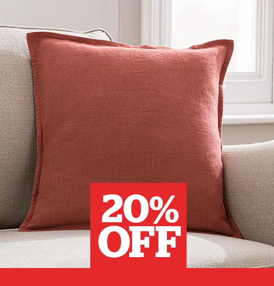 Cartmel Linen Cushion Apricot