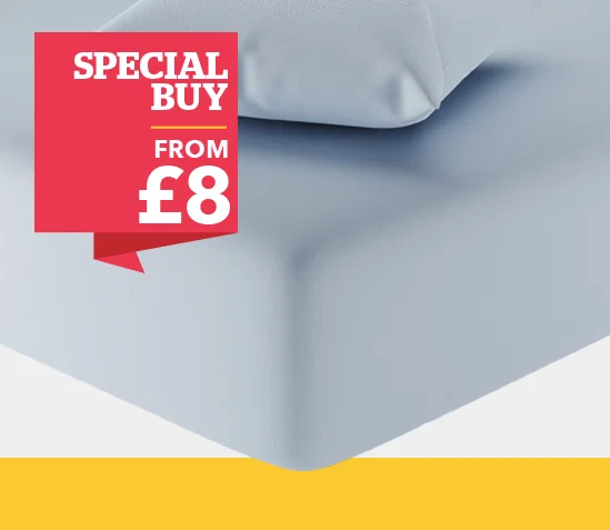 100% Cotton 200 Thread Count Fitted Sheet