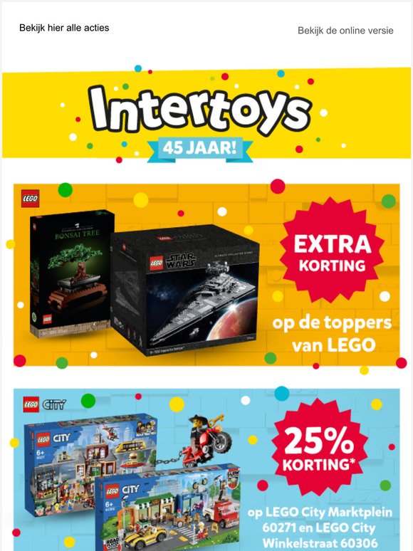 zeker meel Zo veel Intertoys NL Email Newsletters: Shop Sales, Discounts, and Coupon Codes -  Page 3