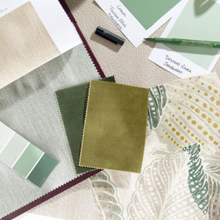 Green fabrics