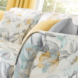 Cover: English Blossom - Saffron/Grey