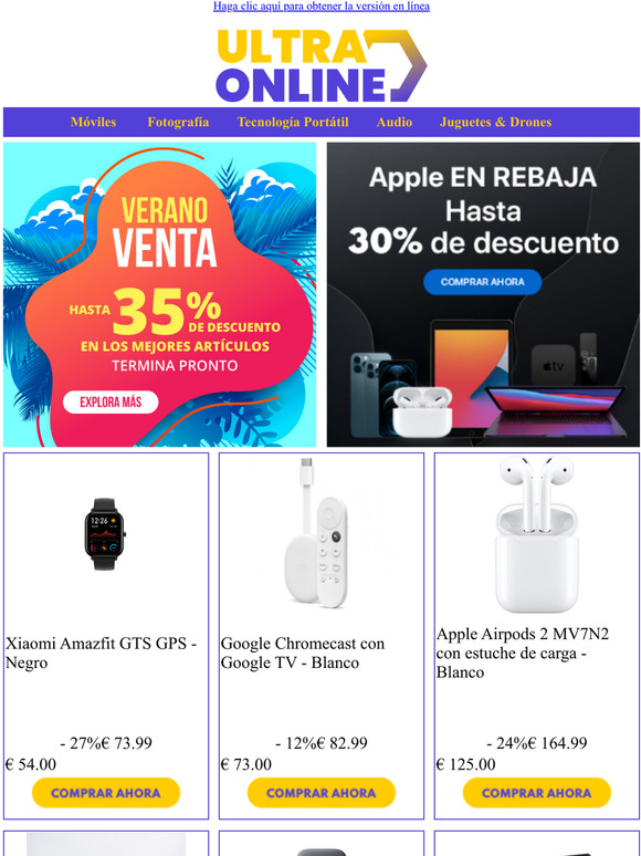 Promoo de vero - at 35% de desconto em itens de grande venda