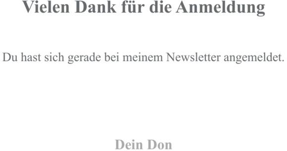 Sie sind jetzt angemeldet!