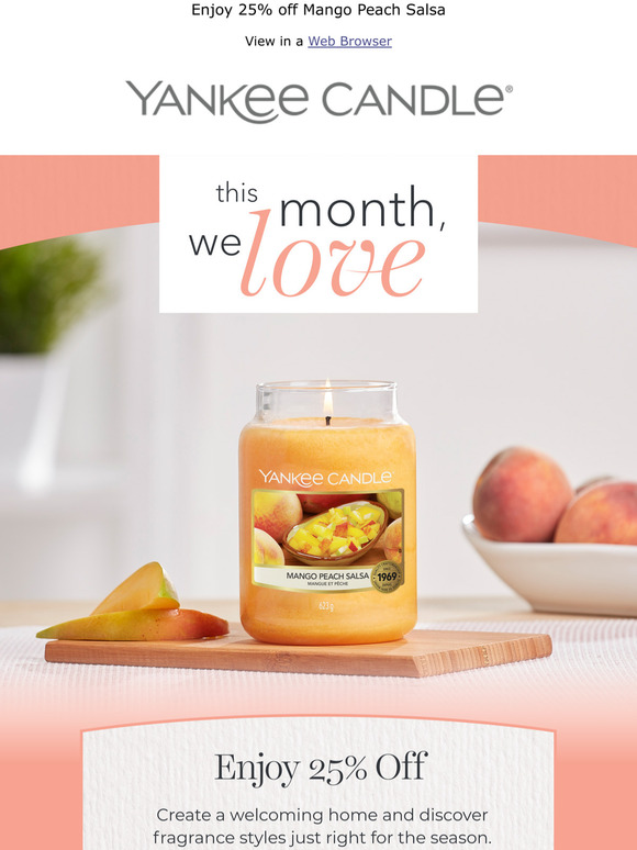 yankeecandle Introducing This Month We Love Milled
