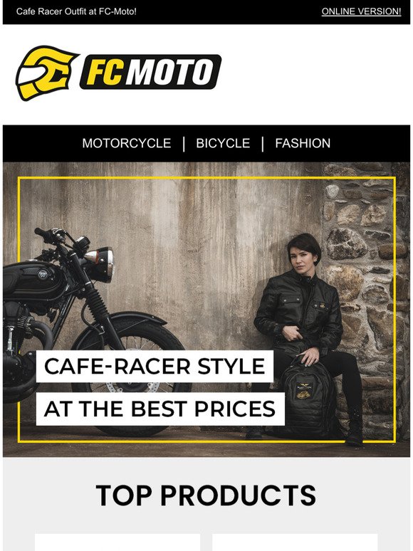 Fc Moto No For Your Biker Wardrobe Milled