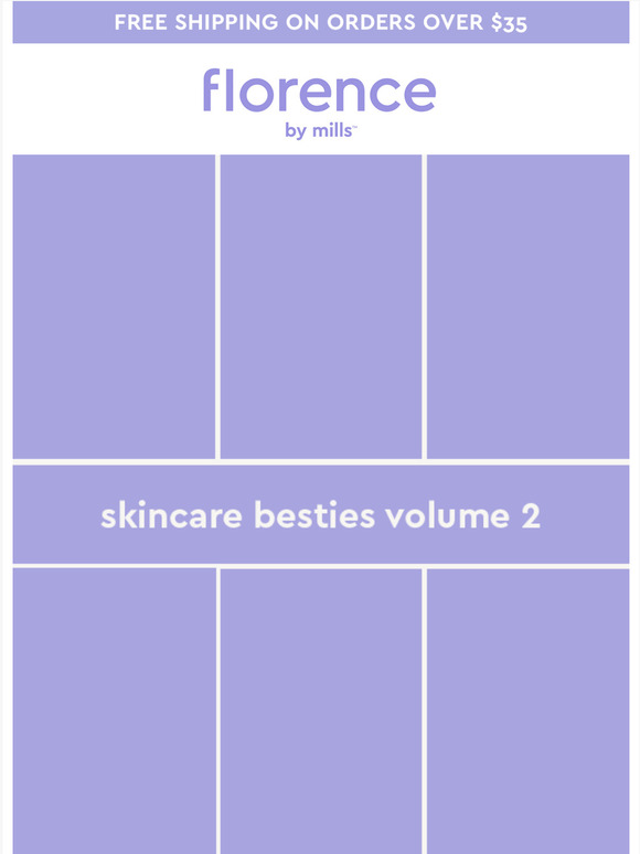 Florence By Mills skincare besties v2 + your skin = Milled