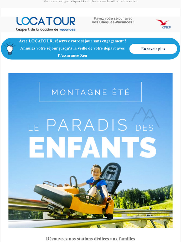 Activits  faire en famille cet t  la montagne