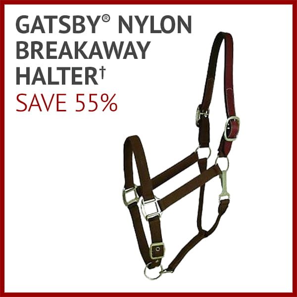 Gatsby® Nylon Breakaway Halter†