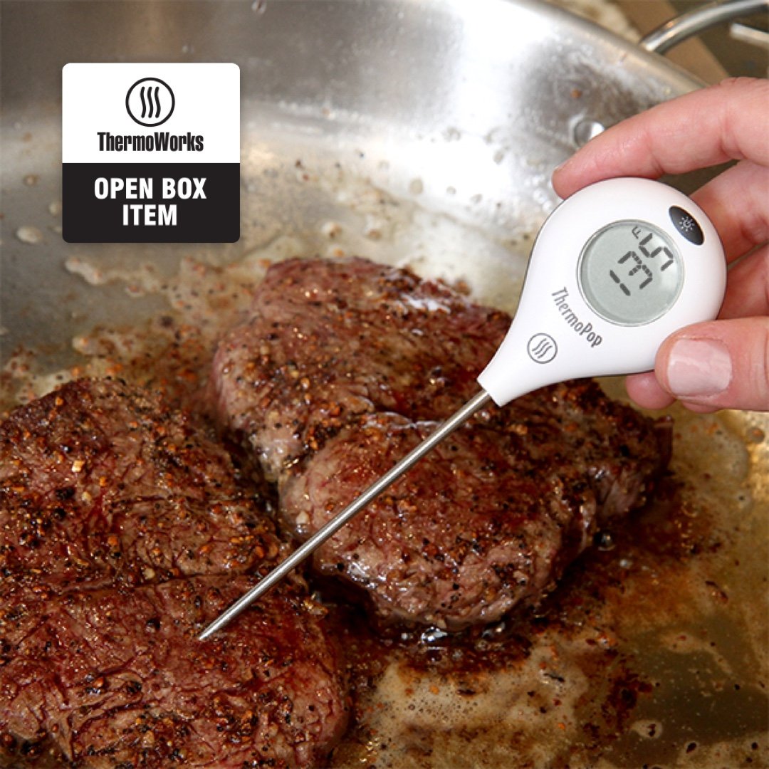 ThermoWorks: New Limited Clear Smoke Remote BBQ Alarm Thermometer