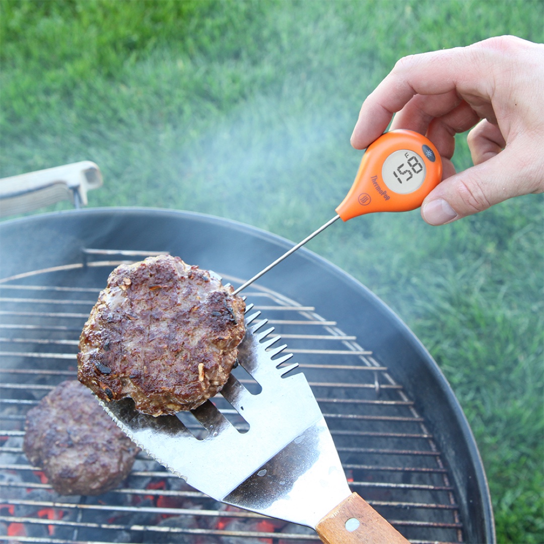 ThermoWorks: New Limited Clear Smoke Remote BBQ Alarm Thermometer