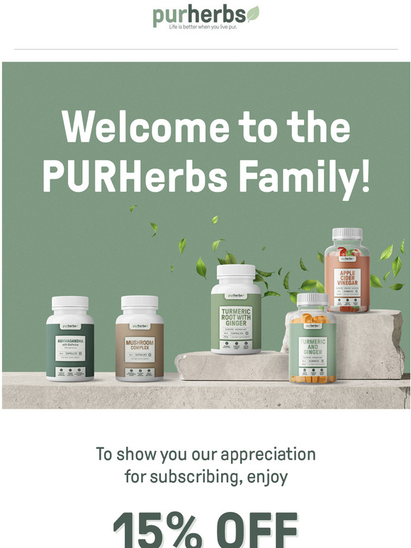 Welcome to the PurHerbs Family 