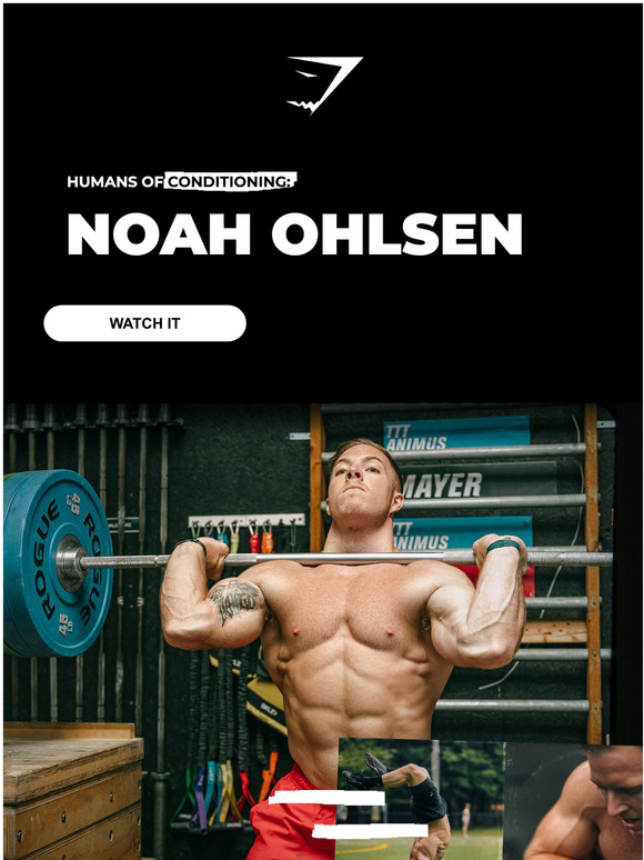 Gymshark Noah Ohlsen Training To Win Milled