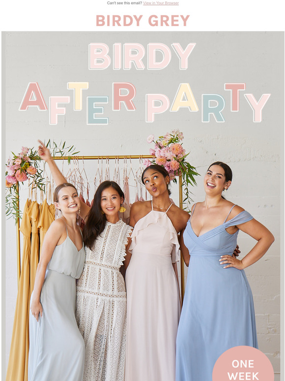 birdy grey sample sale